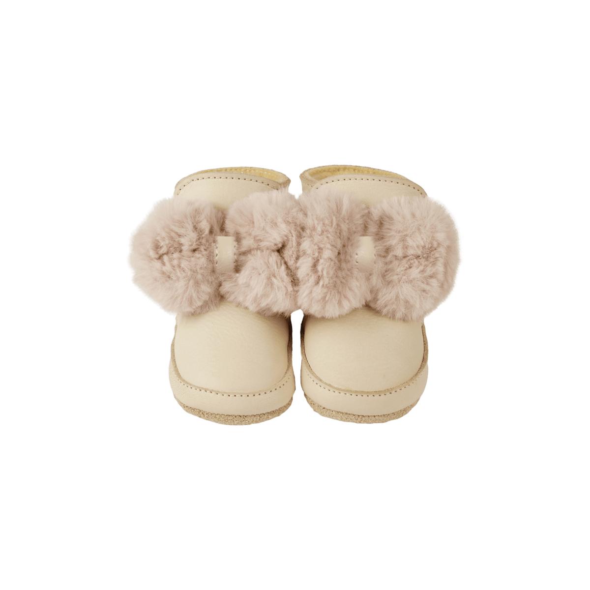 Donsje Amrini Booties - Ivory Classic Leather