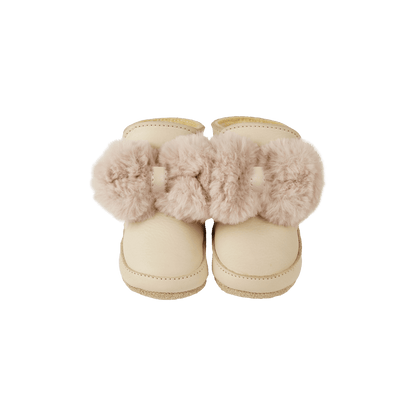 Donsje Amrini Booties - Ivory Classic Leather