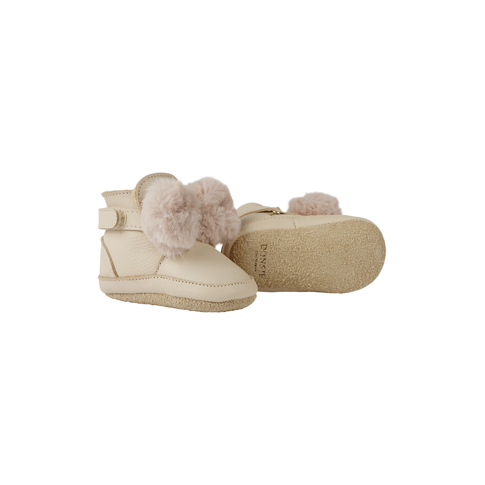 Donsje Amrini Booties - Ivory Classic Leather