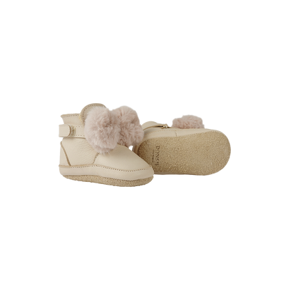 Donsje Amrini Booties - Ivory Classic Leather
