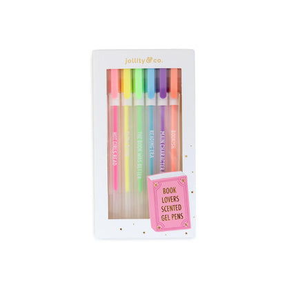 Jollity &amp; Co. Daydream Society Book Club Scented Gel Pens