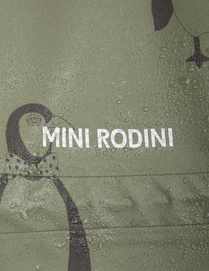 Mini Rodini Penguin Parka - Green