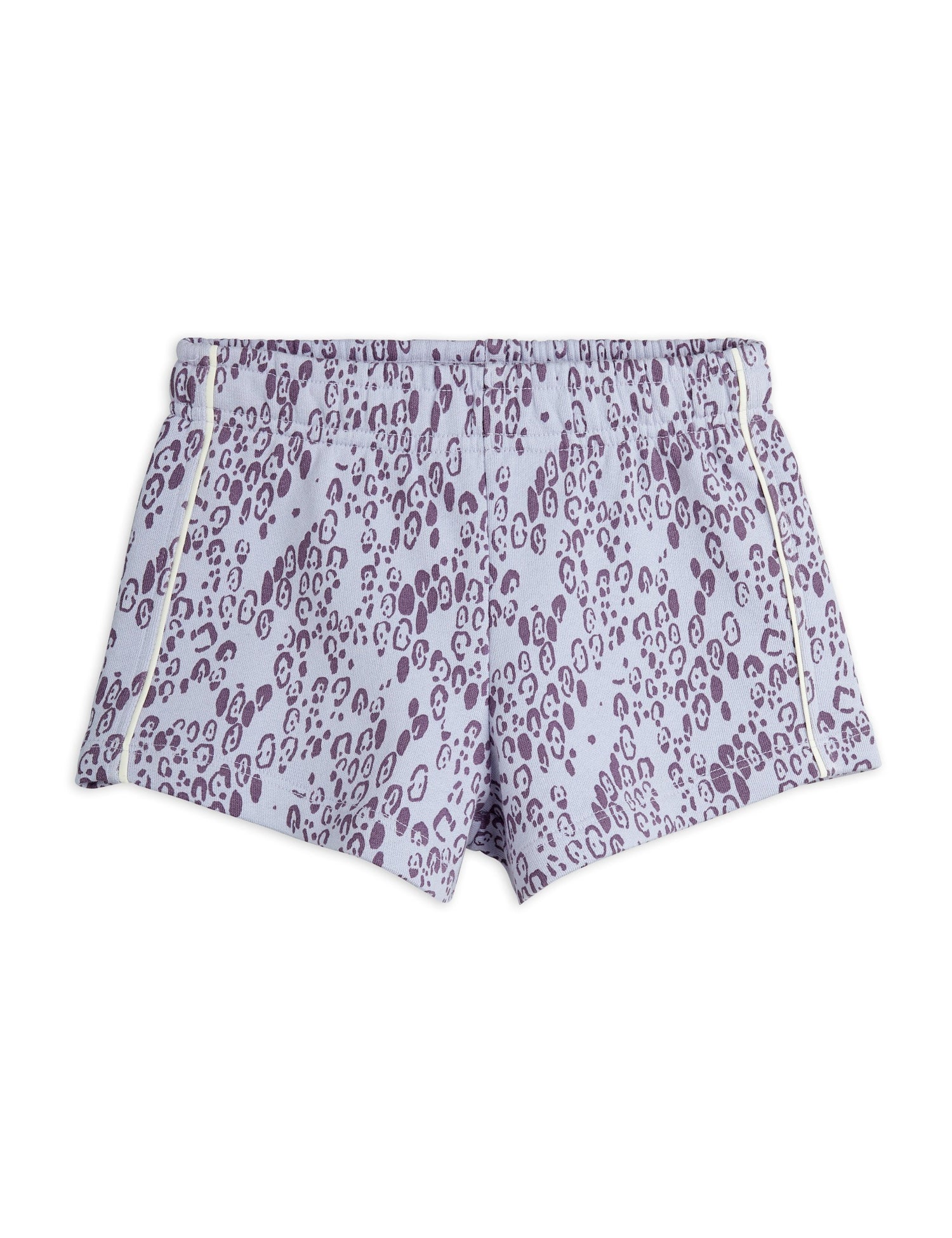 Mini Rodini Mini Leopard All Over Print Sweatshorts - Purple