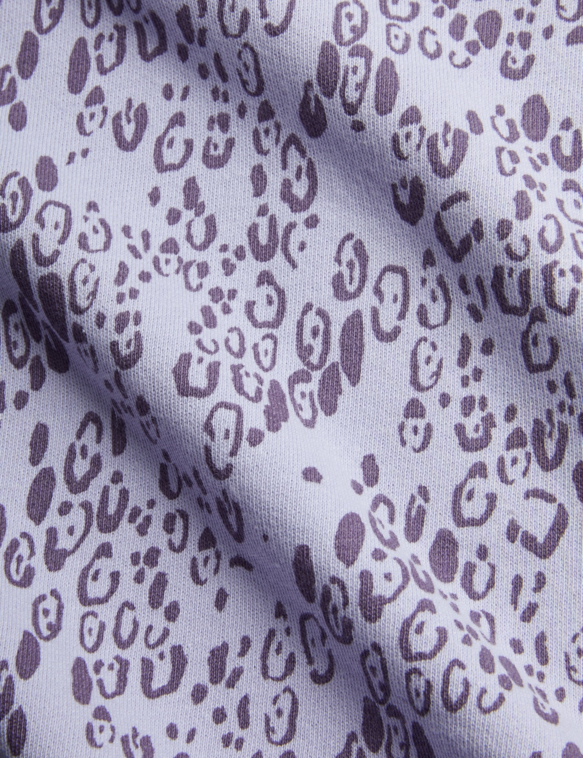 Mini Rodini Mini Leopard All Over Print Sweatshorts - Purple