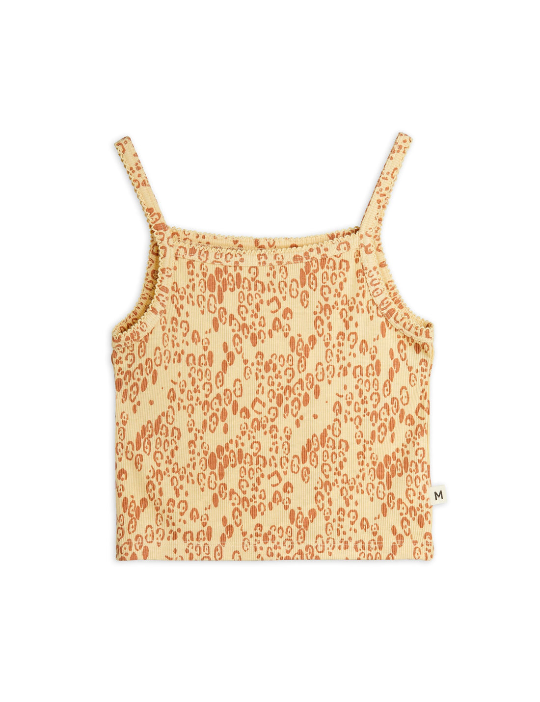 Mini Rodini Mini Leopard All Over Print Tank Top - Beige