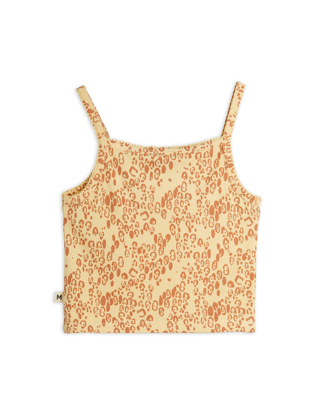 Mini Rodini Mini Leopard All Over Print Tank Top - Beige