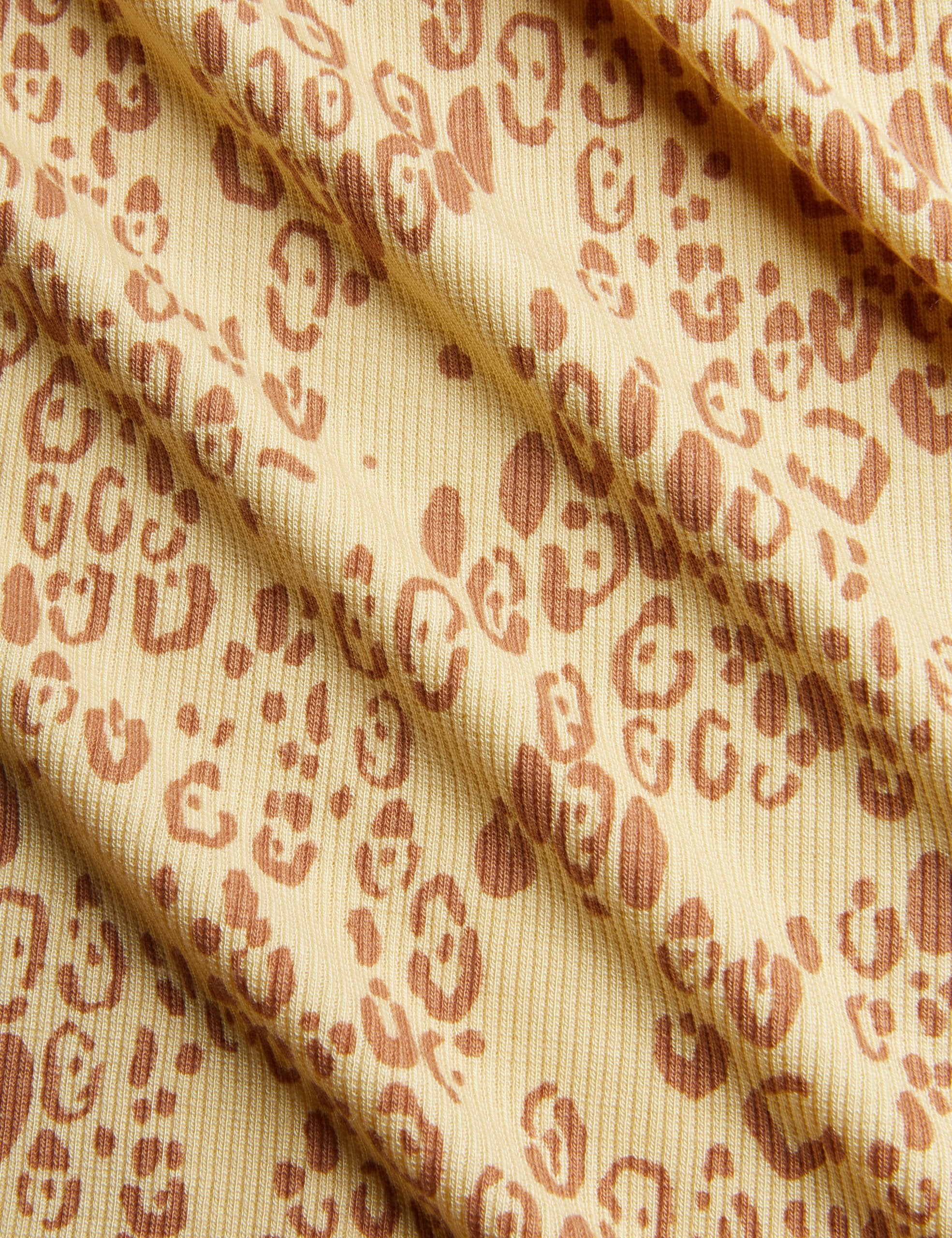 Mini Rodini Mini Leopard All Over Print Tank Top - Beige