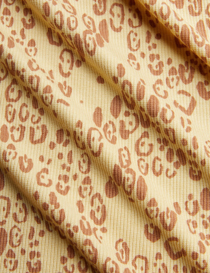 Mini Rodini Mini Leopard All Over Print Tank Top - Beige