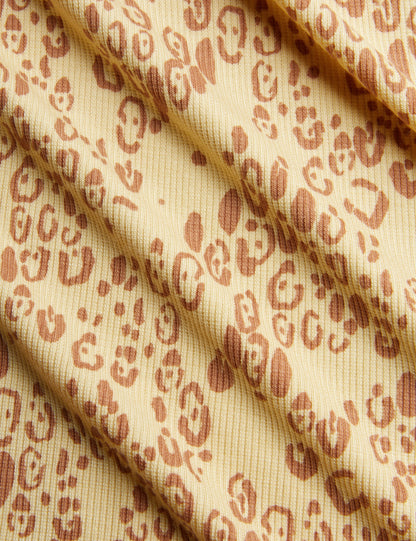 Mini Rodini Mini Leopard All Over Print Leggings - Beige