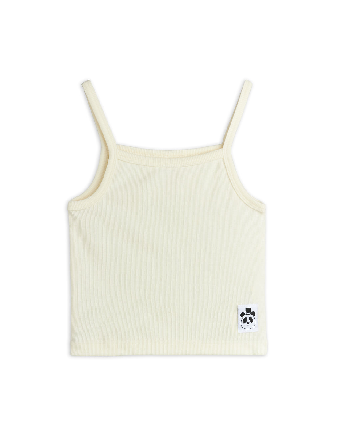 Mini Rodini Modal Rib Tank Top - Off White