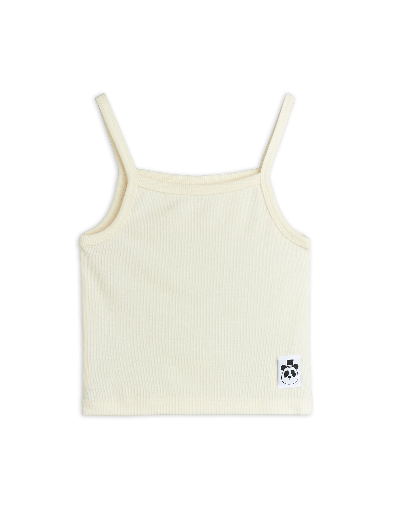 Mini Rodini Modal Rib Tank Top - Off White