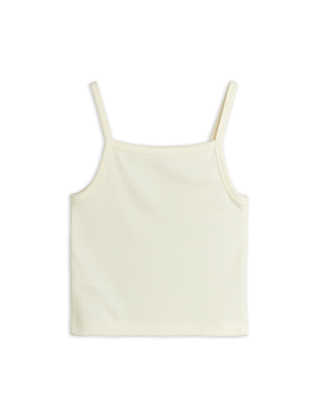 Mini Rodini Modal Rib Tank Top - Off White