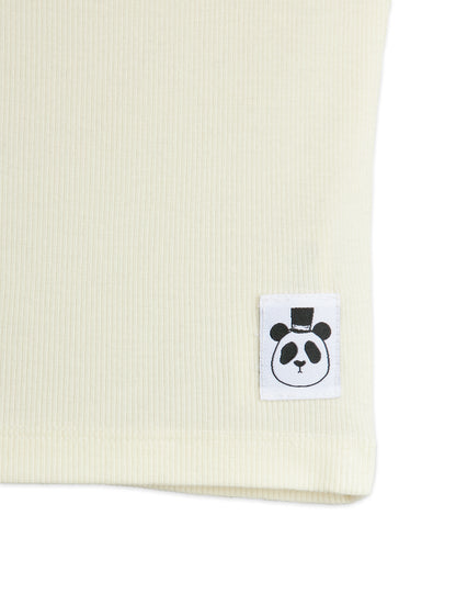 Mini Rodini Modal Rib Tank Top - Off White