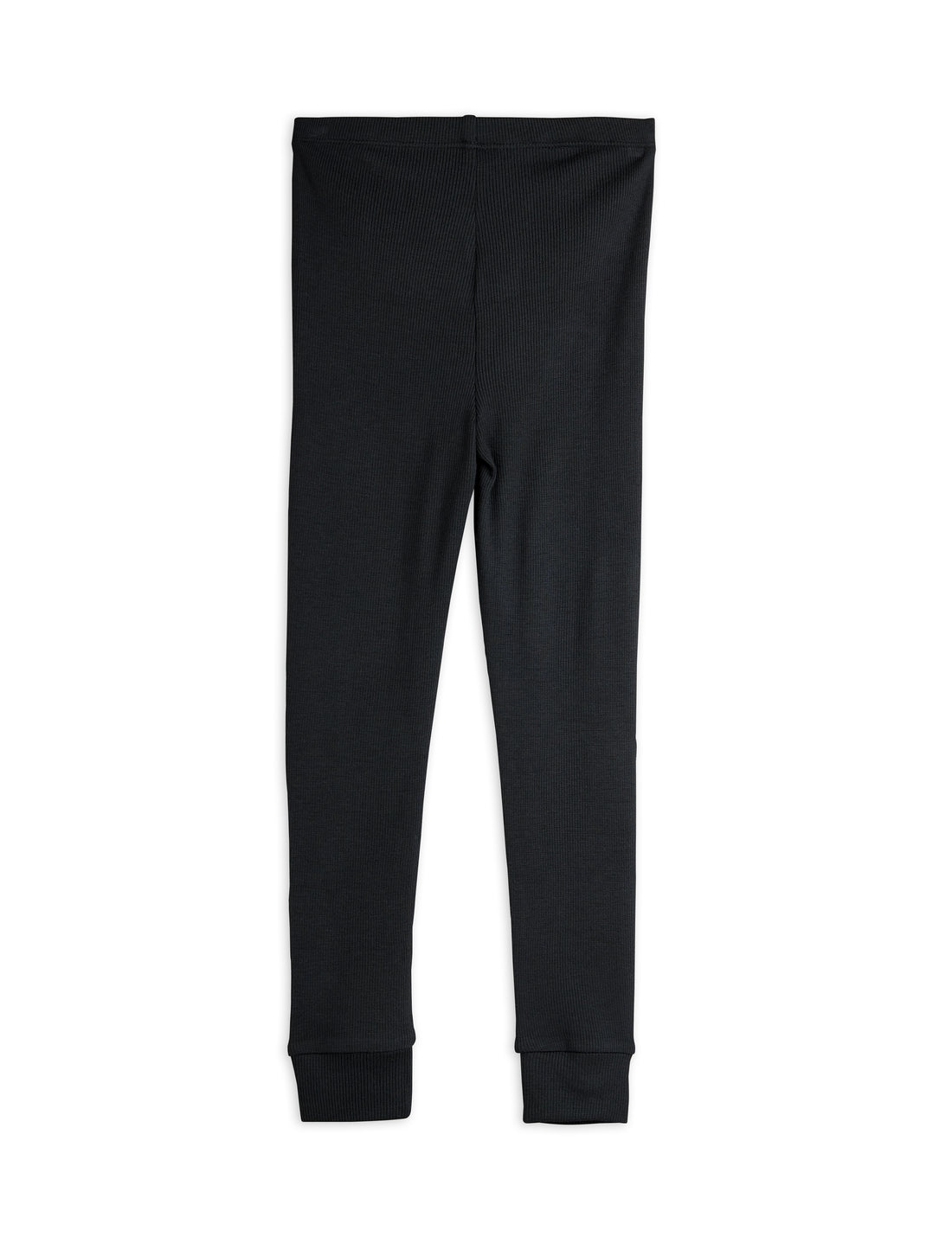Mini Rodini Modal Rib Leggings - Black