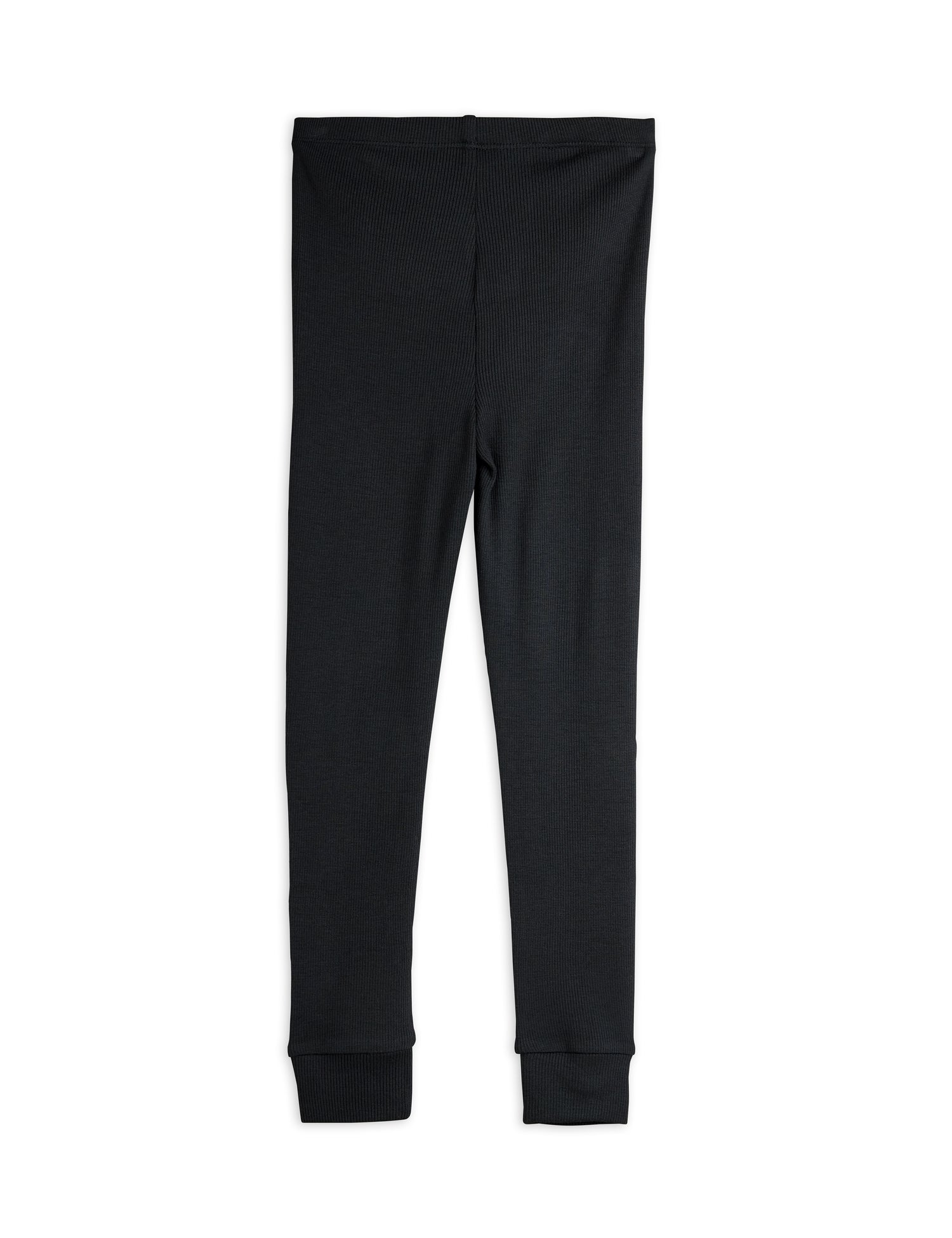 Mini Rodini Modal Rib Leggings - Black