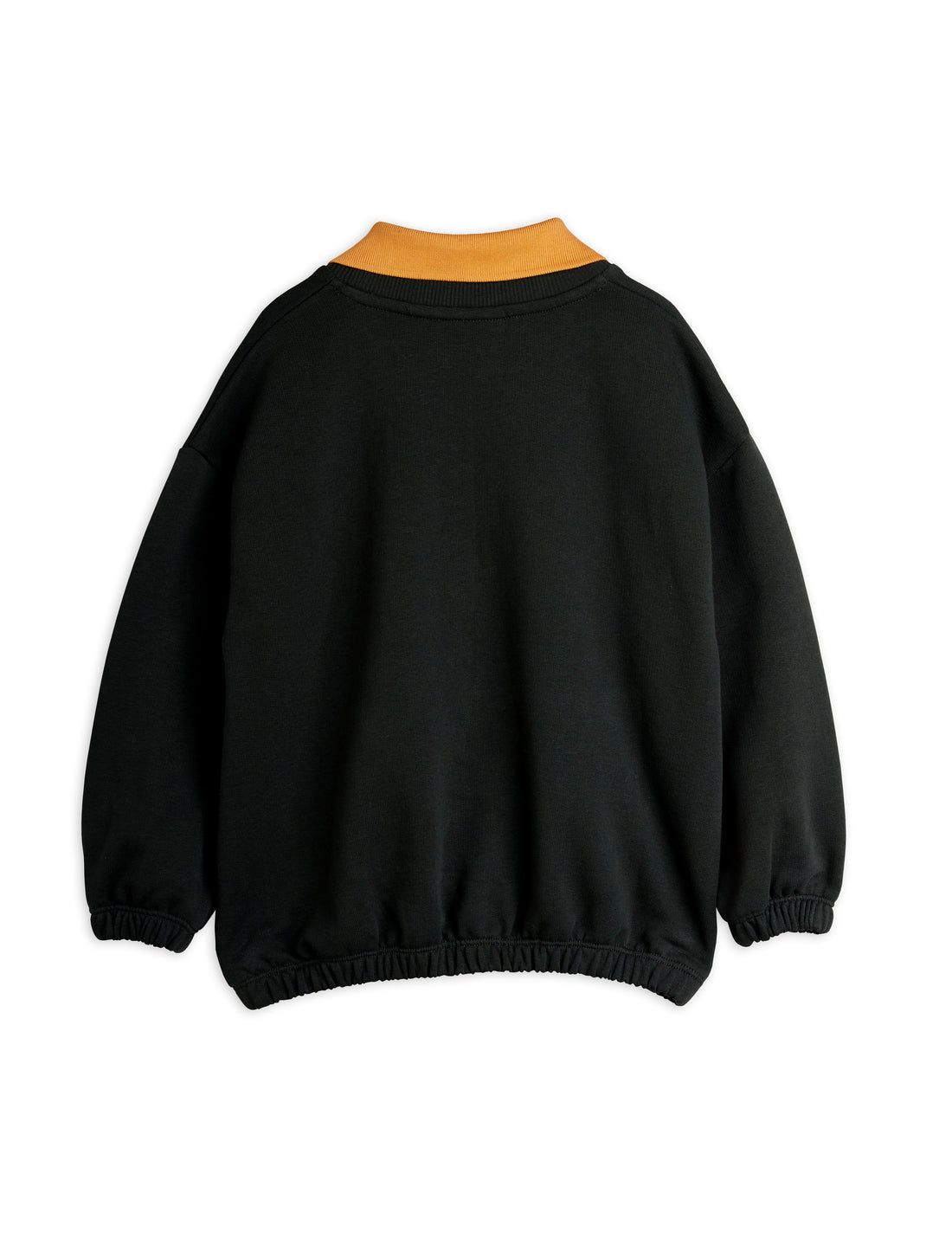 Mini Rodini Panther Patch Collar Sweatshirt - Black