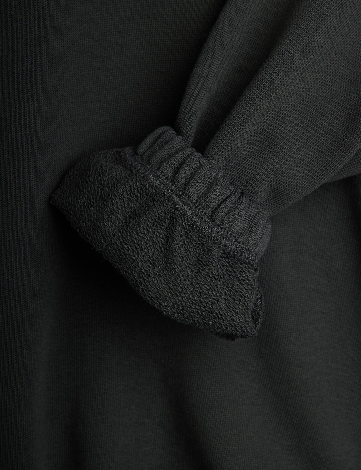 Mini Rodini Panther Patch Collar Sweatshirt - Black