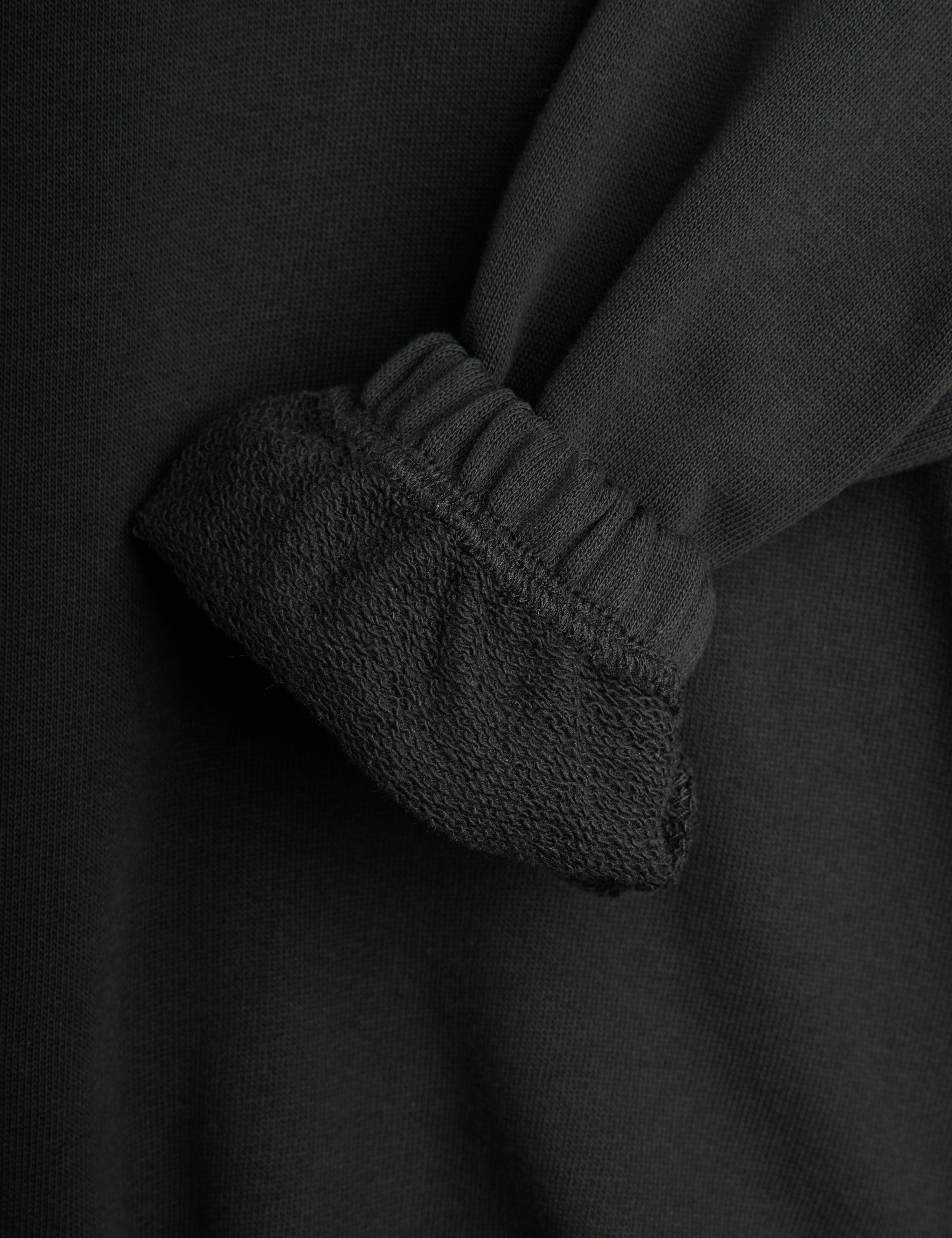 Mini Rodini Panther Patch Collar Sweatshirt - Black