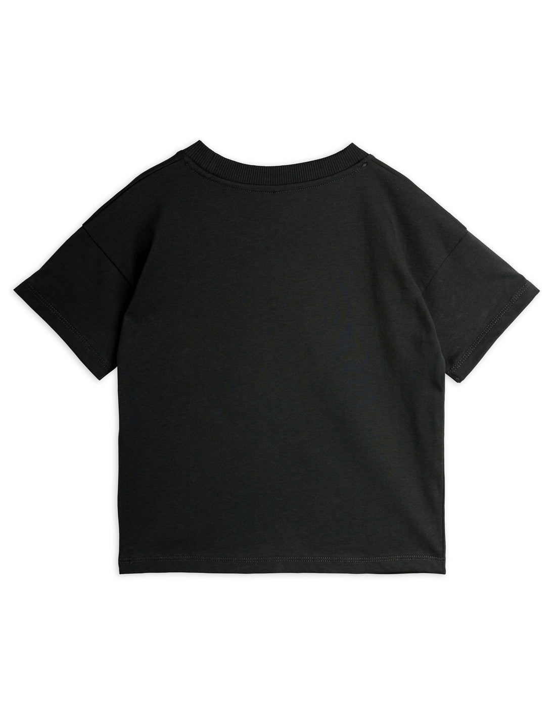 Mini Rodini Panther Patch Short Sleeve Tee - Black