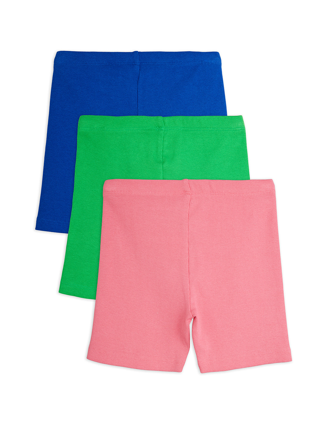 Mini Rodini Solid Bike Shorts 3-Pack - Multi