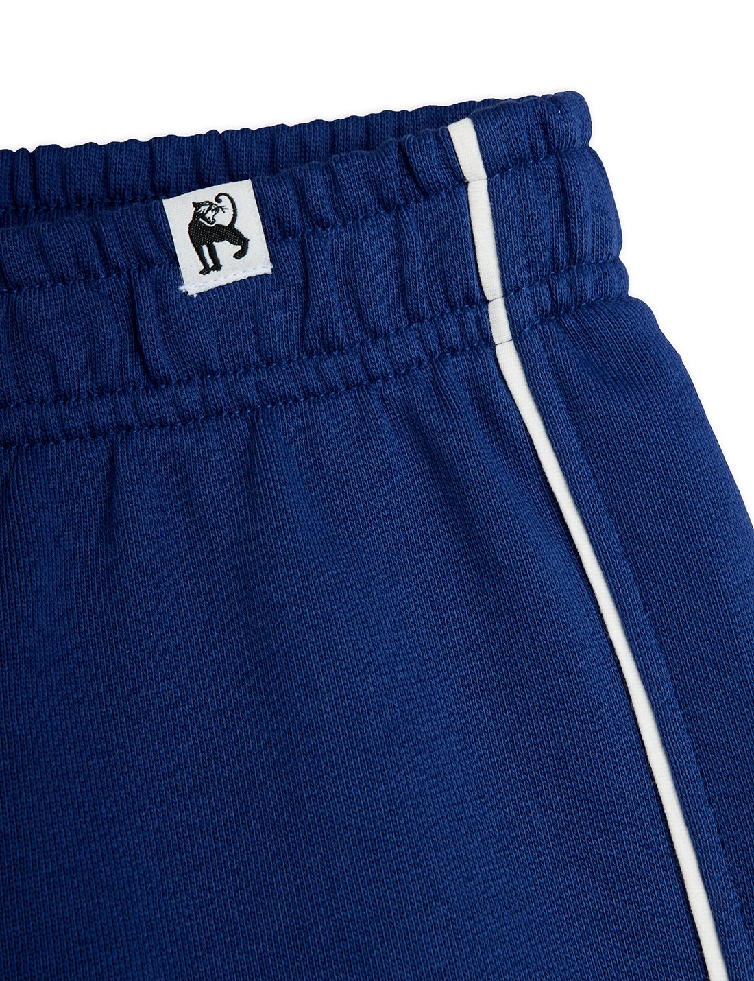 Mini Rodini Plain Piping Sweatshorts - Blue
