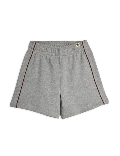 Mini Rodini Plain Piping Sweatshorts - Grey