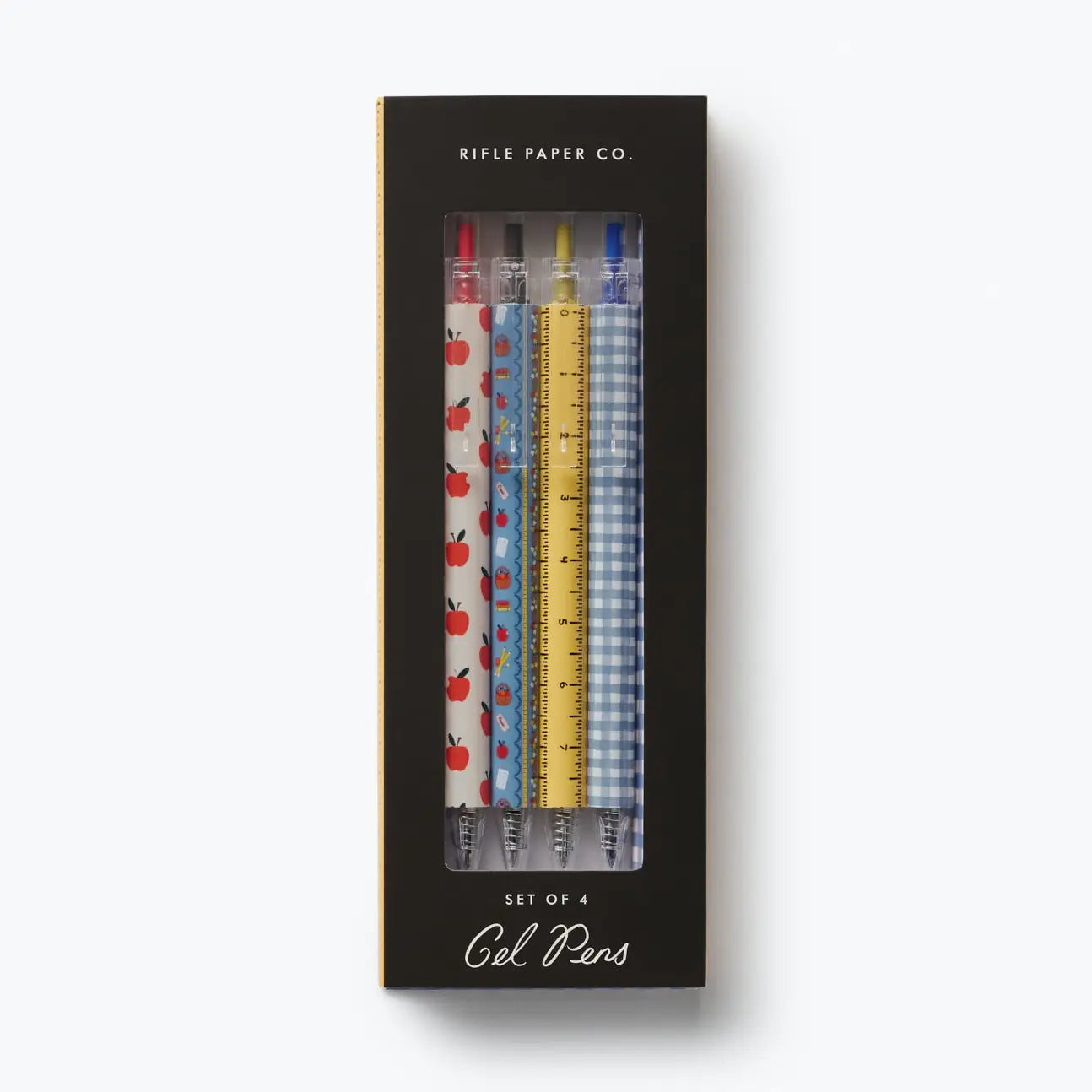 Rifle Paper Co. Schoolhouse Gel Pen Set of 4