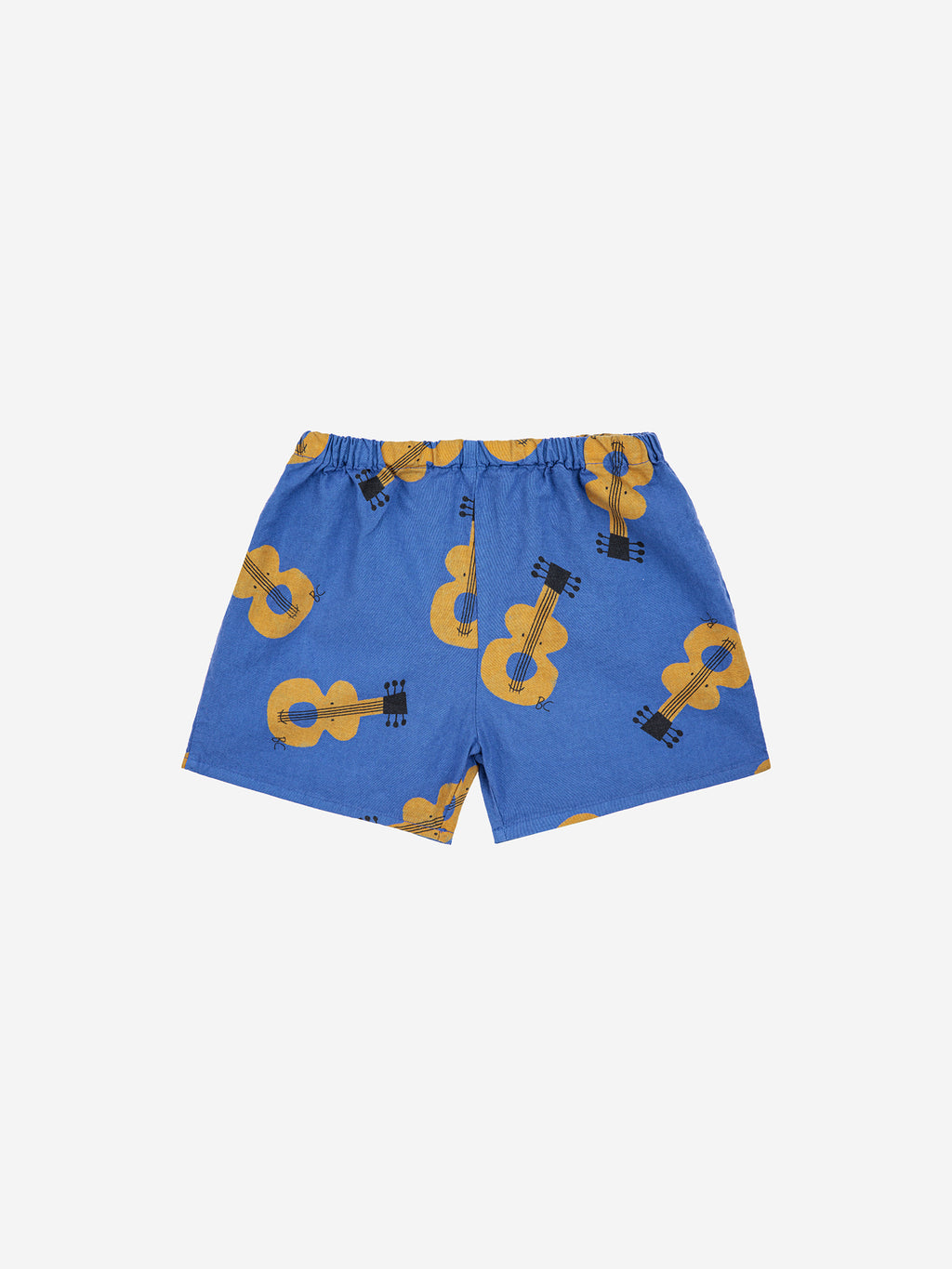 Bobo Choses Baby Acoustic Guitar All Over Woven Shorts - Navy Blue