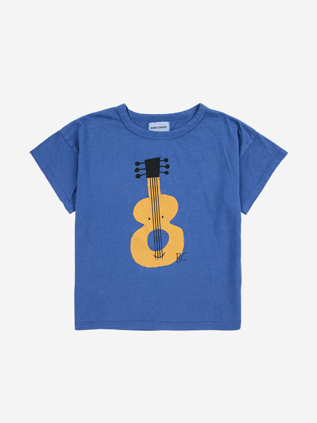 Bobo Choses Acoustic Guitar T-Shirt - Navy Blue