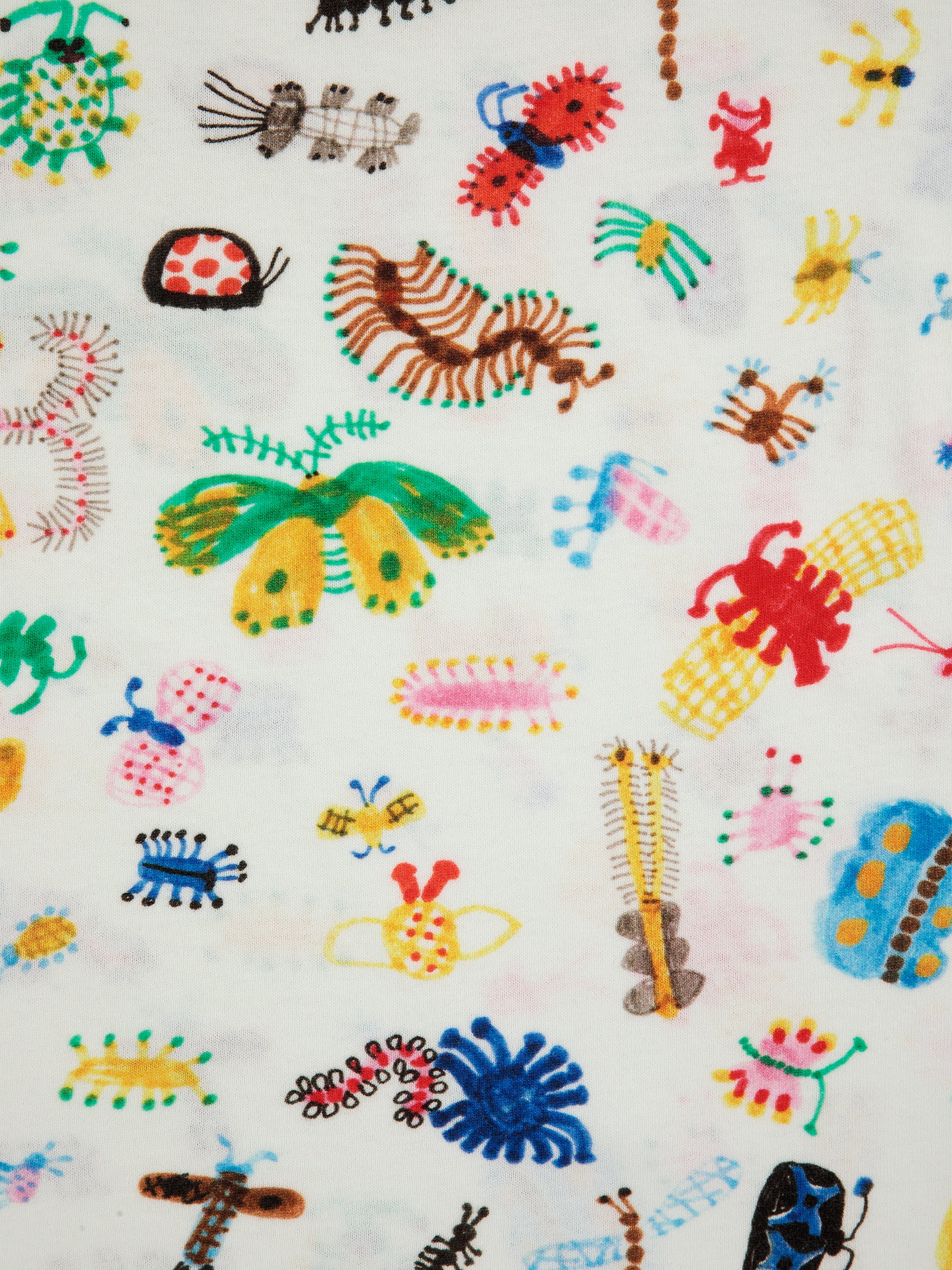Bobo Choses Funny Insects All Over T-shirt - Off White