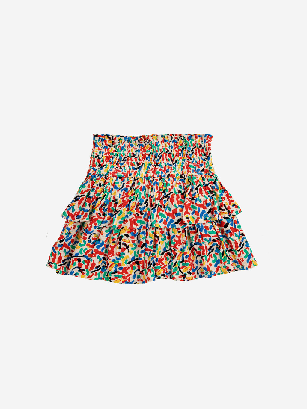 Bobo Choses Confetti All Over Woven Ruffle Skirt - Multicolor