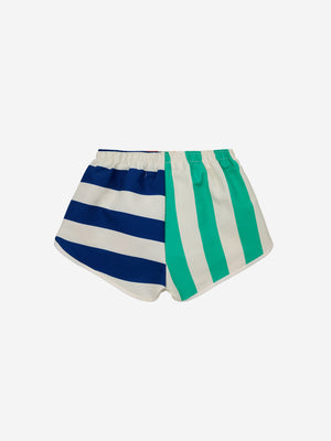 Bobo Choses Multicolor Stripes Swim Shorts - Multicolor