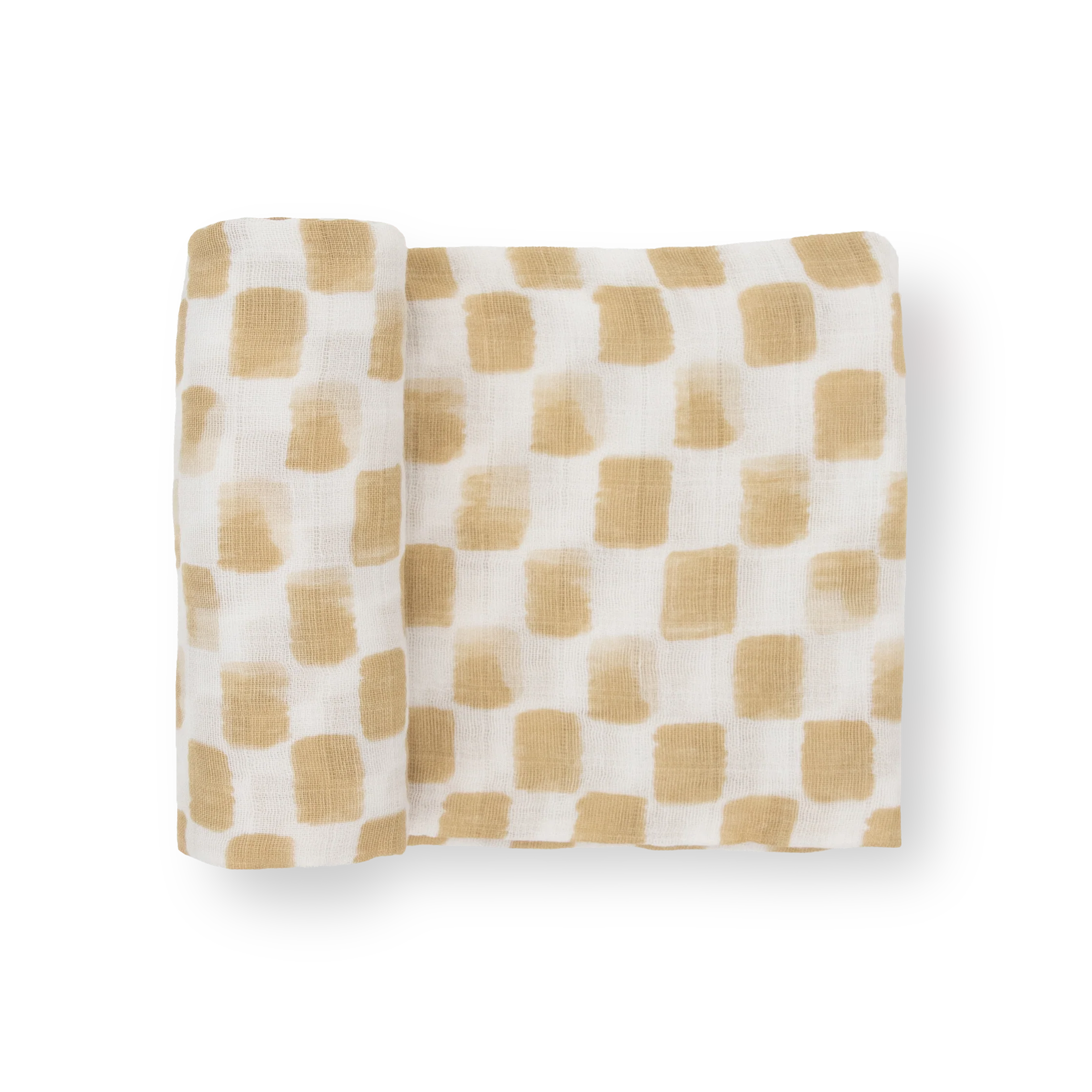 Little Unicorn Cotton Muslin Swaddle Blanket - Adobe Checker