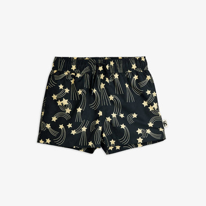 Mini Rodini Starfall AOP Swim Shorts - Black