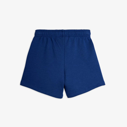 Mini Rodini Plain Piping Sweatshorts - Blue