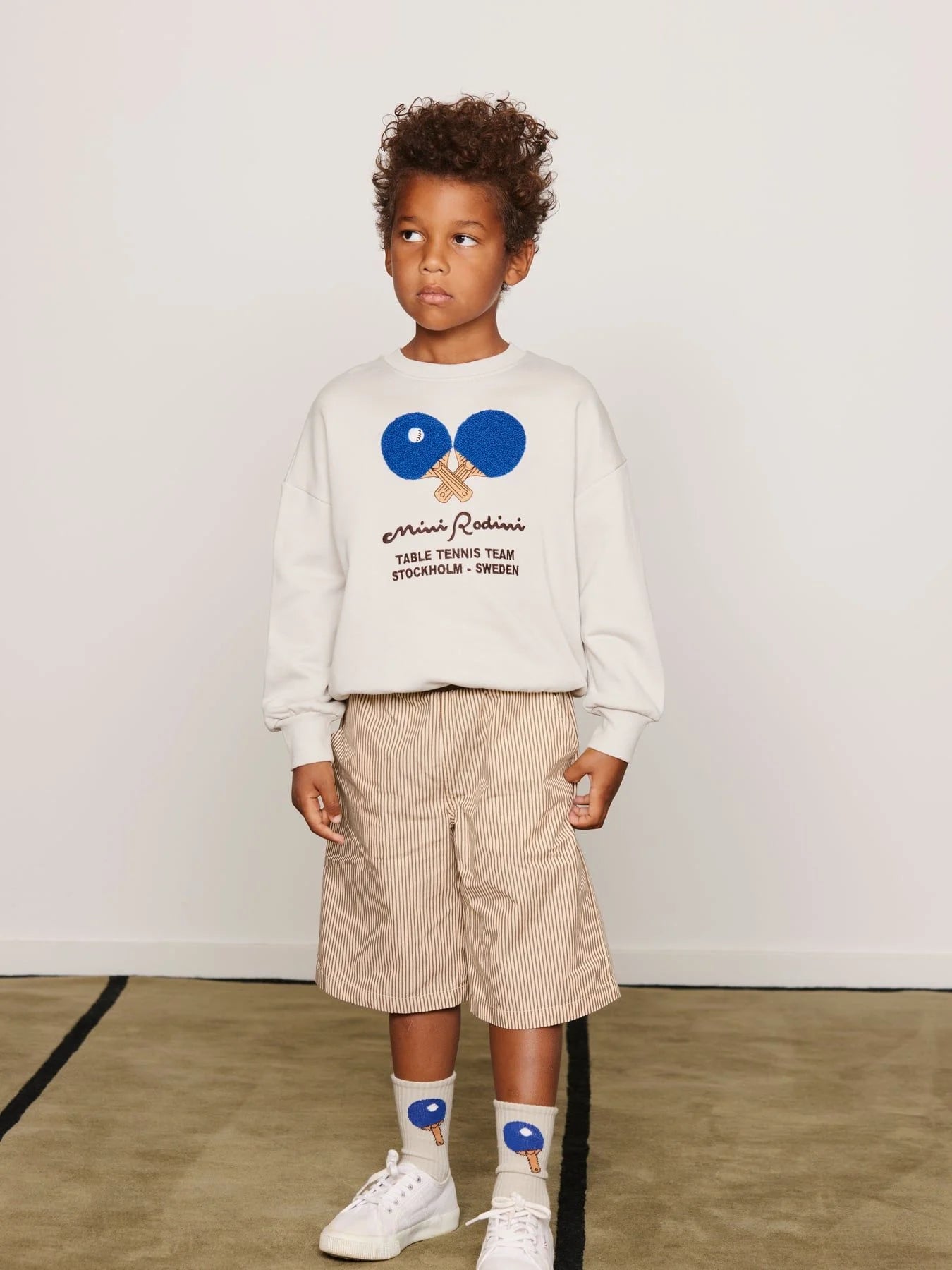 Mini Rodini Poplin Yd Woven Shorts - Brown