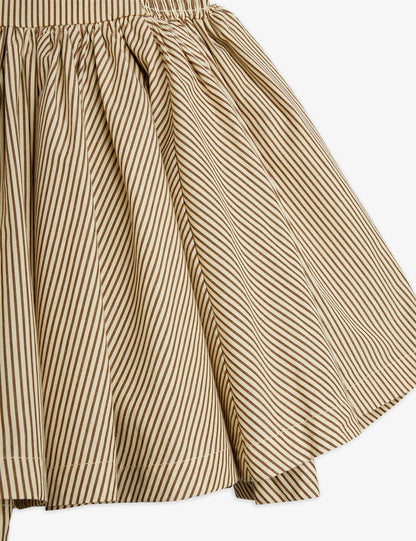 Mini Rodini Poplin Yd Smock Dress - Brown
