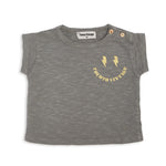 Tocoto Vintage Tocoto Thunderbolt Printed Baby T-shirt - Dark Grey