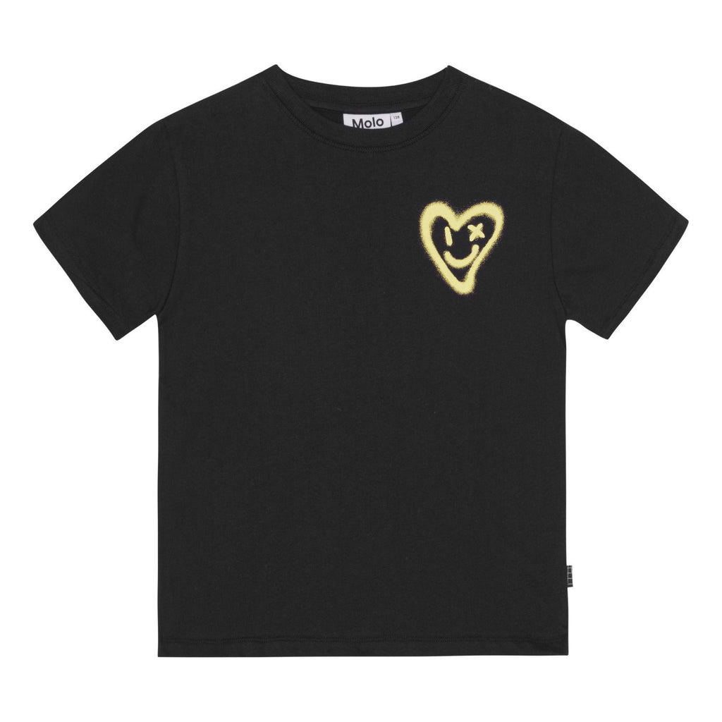 Molo Rodney Short Sleeve T-Shirt - Black