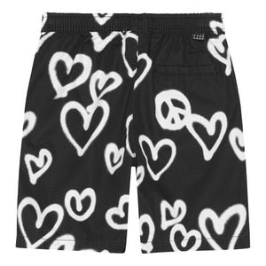 Molo Avart Shorts - Sprayed Hearts