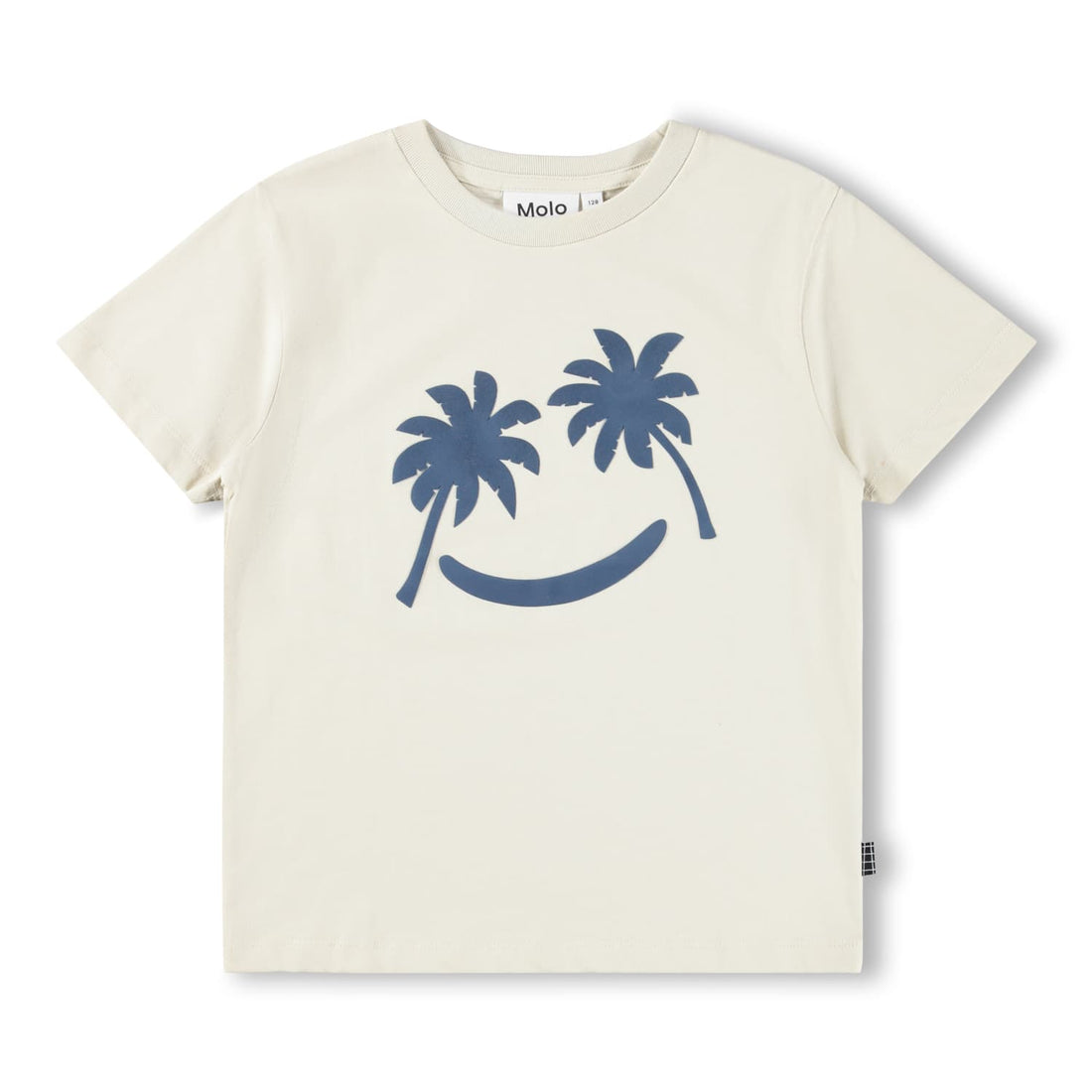 Molo Rame T shirt - Blue Palm