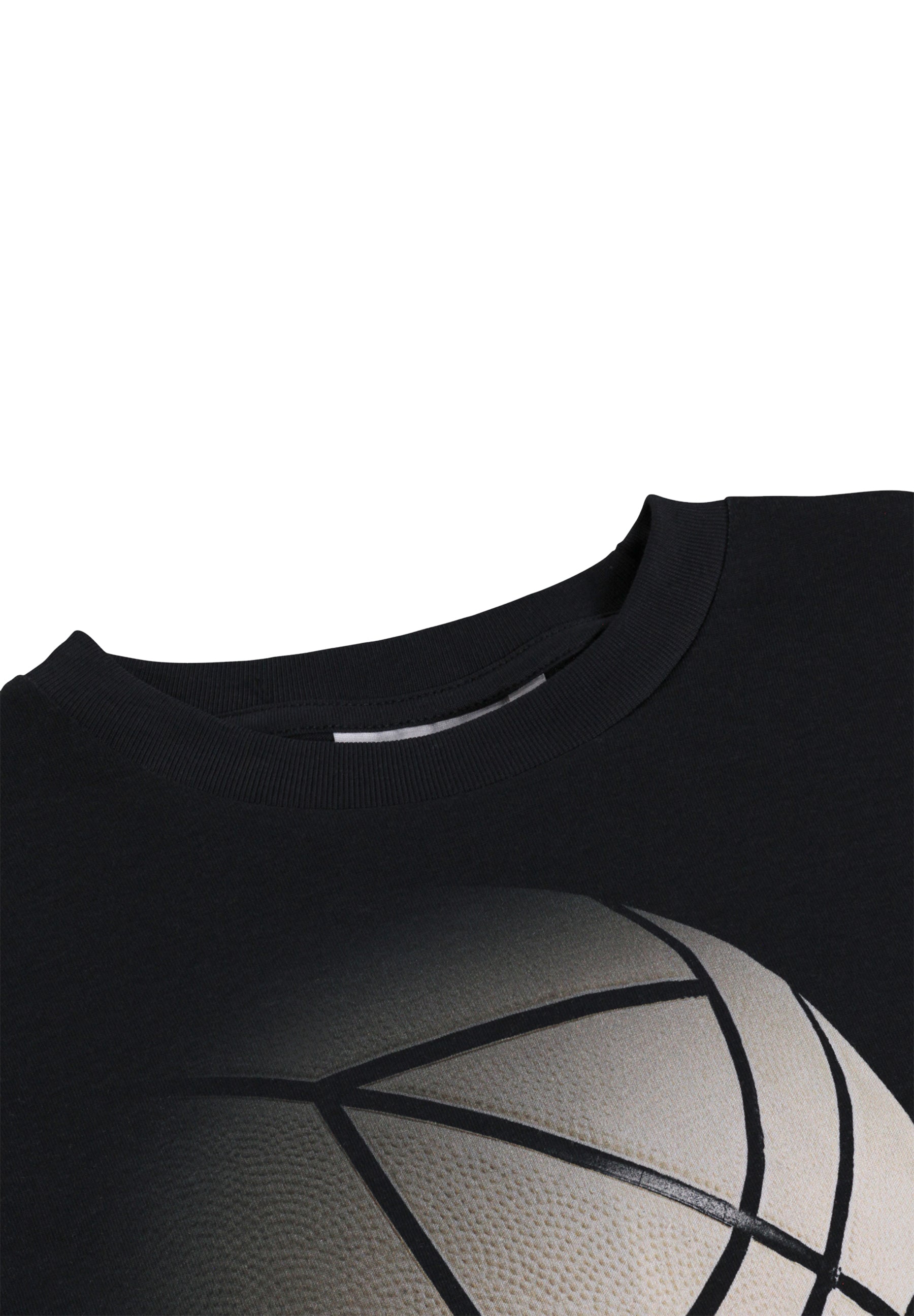 Molo Riley Short Sleeve T-shirt - Basket Hoop Dk