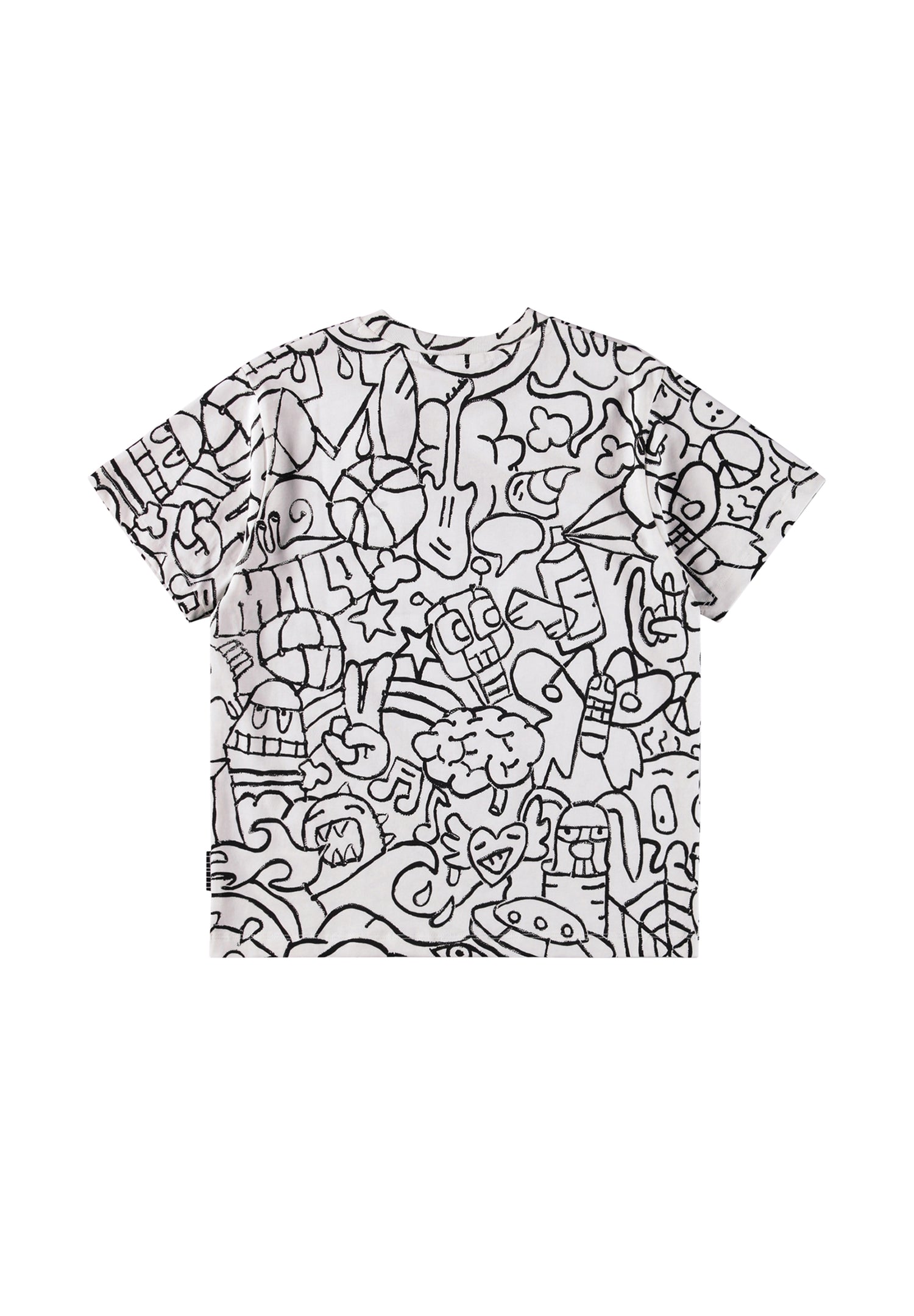 Molo Rodney Short Sleeve T-shirt - Net Doodle