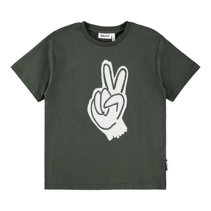 Molo Riley Short Sleeve Tee - Handy Peace