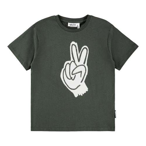 Molo Riley Short Sleeve Tee - Handy Peace