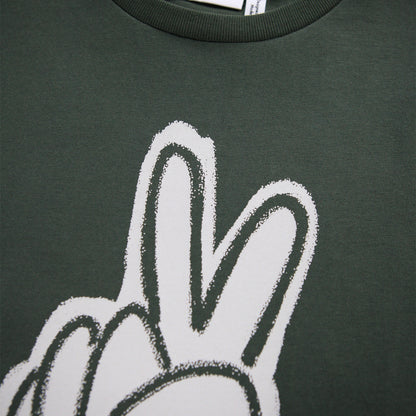 Molo Riley Short Sleeve Tee - Handy Peace