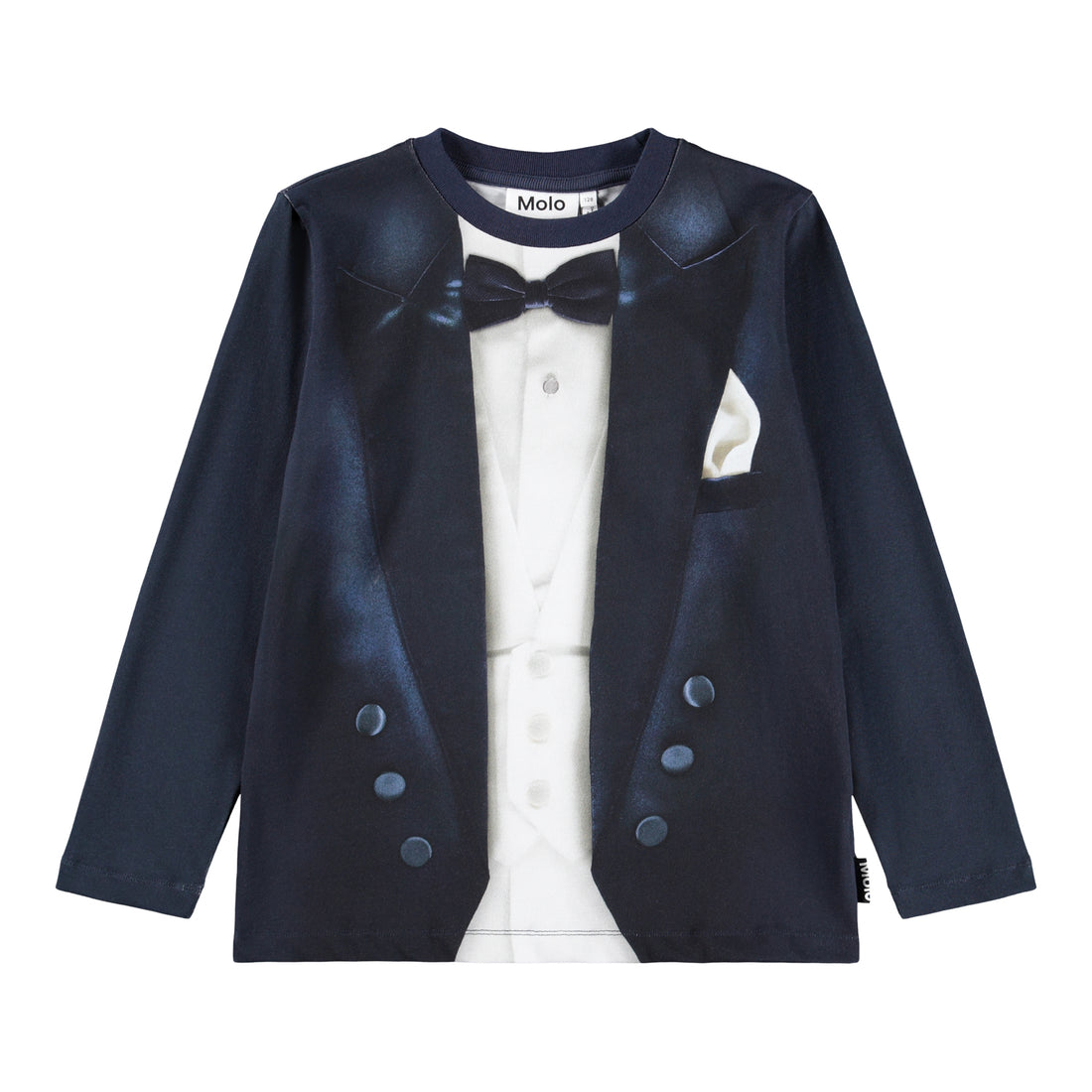 Molo Reif Long Sleeve T-shirt - Tuxedo