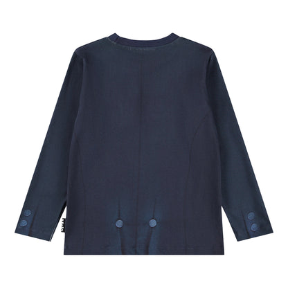 Molo Reif Long Sleeve T-shirt - Tuxedo