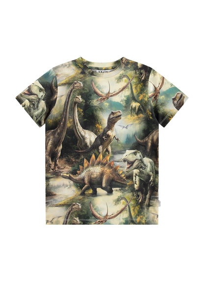 Molo Ralphie Short Sleeves T-Shirt- Dino Harmony