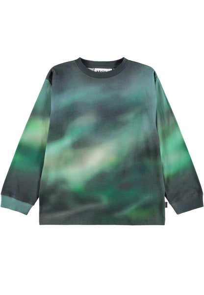 Molo Rube Long Sleeves T-Shirt - Super Blurred